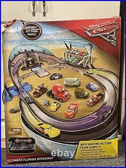 Car Track Set DISNEY PIXAR CARS 3 Ultimate Florida Speedway Track Set