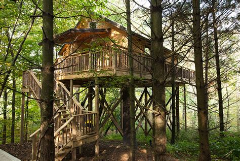 Lodging in Berlin Ohio :: Tree House Amish Country Cabins