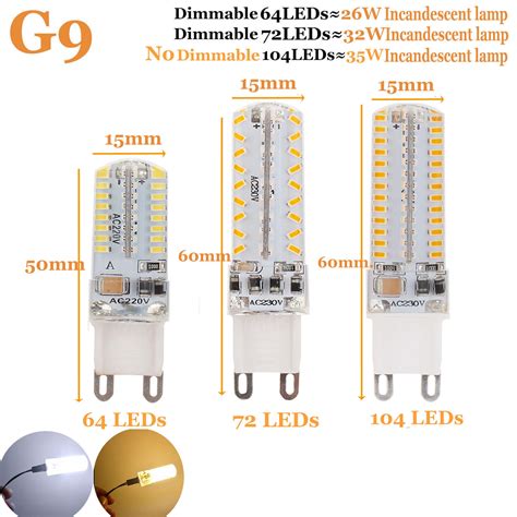 Mini Dimmable Led Corn Bulb Light G G E E W W W Smd Lamp