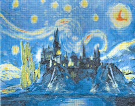 Diamond Painting Harry Potter Starry Night Full Image Diamond Painting