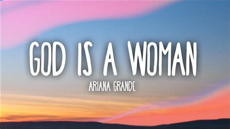 God Is A Woman Wallpapers Wallpaper Cave