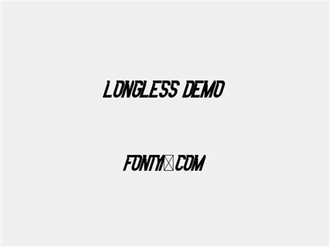 Longless Demo 字易网