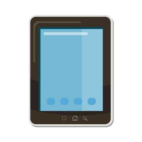 Tablet icon, cartoon style 14337468 Vector Art at Vecteezy