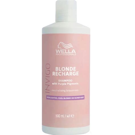 Wella Professionals Invigo Blonde Recharge Shampoo With Purple Pigments