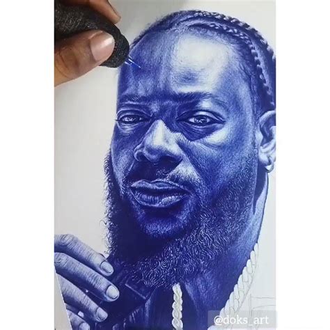 Adedokun On Twitter Adekunlegold Drawing Process Using A Ballpoint