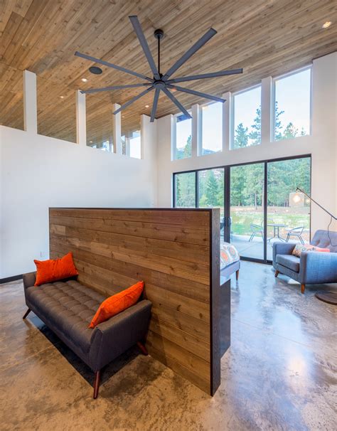 Mazama Meadow Residence Firewise Design Mazama WA Modern Bedroom