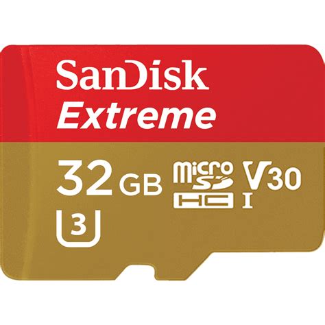 Memoria MicroSDHC 32GB Extreme UHS I Clase 10 Lectura 100MB S