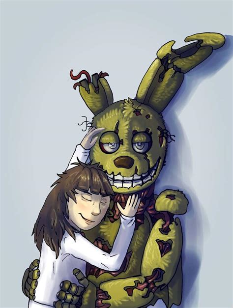 Dibujo Abrazo A Springtrap Fnaf Amino [ Español ] Amino