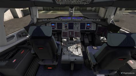 FBW A380X | Cleaner and grayish cockpit textures per Microsoft Flight ...