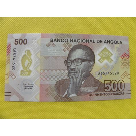 Bankovka Kwanzas Angola Unc Polymer