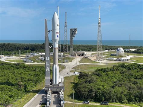 Atlas 5 Rocket Returns To Pad For Spy Satellite Agency Launch From Cape Canaveral Spaceflight Now