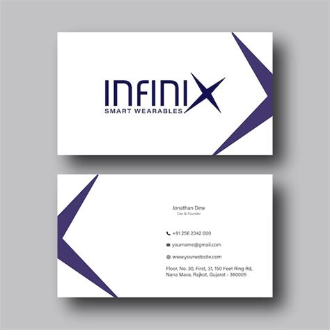 Premium Vector Visiting Card 