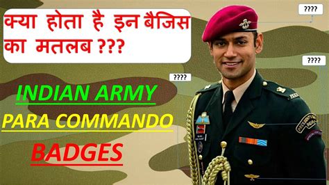 Indian Army Para Commando Uniform