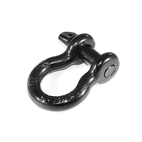 Black Gloss D Ring Off Road Bumper Shackle Clevis