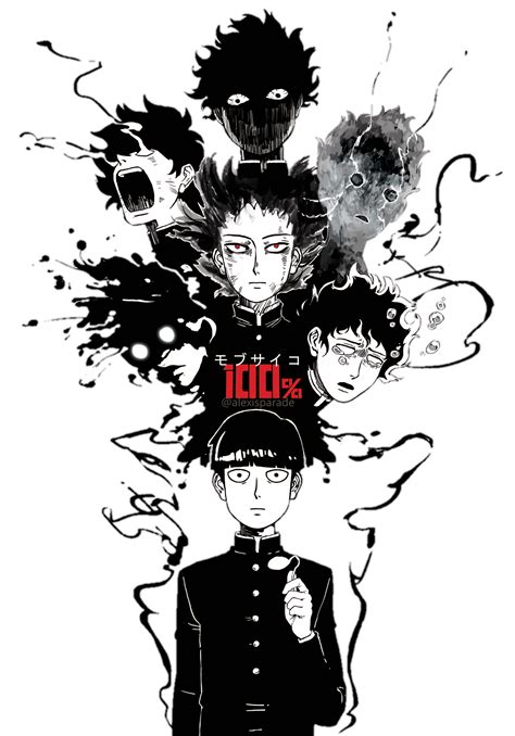 Mob Psycho 100 Render By Shomaarts On Deviantart