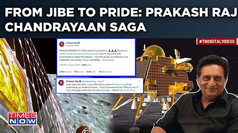 Arrest Prakash Raj Trends On Chandrayaan 3 Jibe Actor Politician