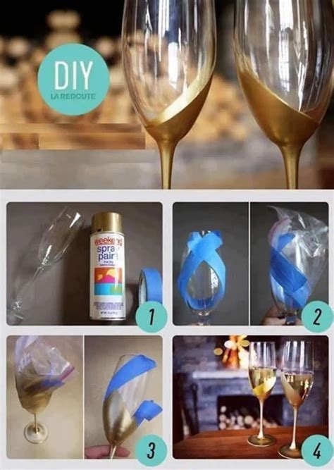 28 Glitzy Gold Dipped Craft Projects For Your Home