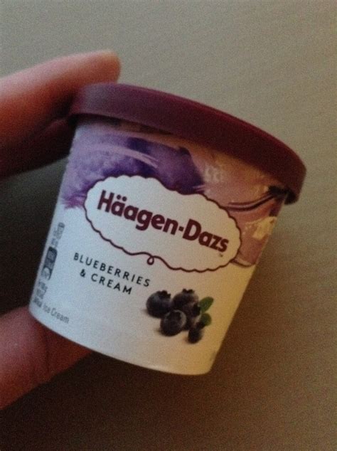 Haagen Dazs Blueberries And Cream Ice Cream Fruit Collection