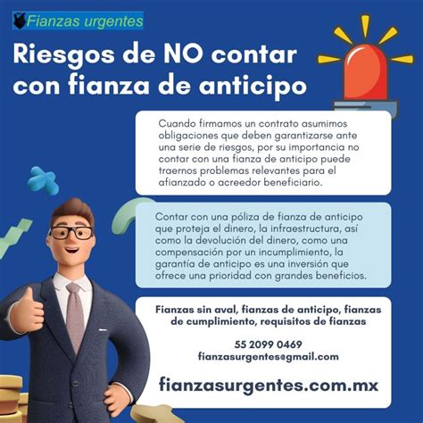 Riesgos De No Contar Con Fianza De Anticipo