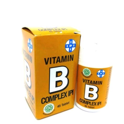 Jual Ipi Vitamin B Complex Tablet Dan Ipi Vitamin C Tablet