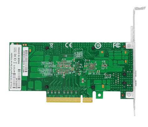 PCI EX8 万兆单电口网卡英特尔Intel 82599芯片 万兆电口网卡 深圳市狼之光科技有限公司