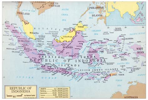 Indonésia Mapas Geográficos Da Indonésia