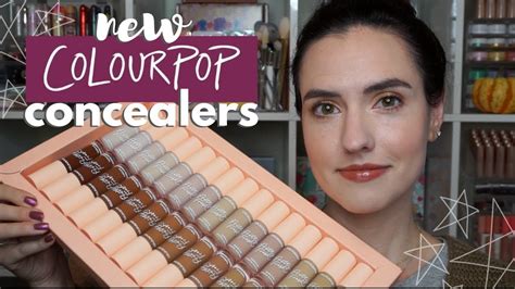 New Colourpop Pretty Fresh Hyaluronic Creamy Concealers Swatches Of