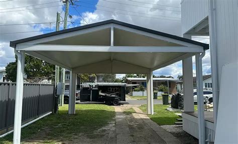 Insulated Carport Gable Roof Trueline Patios And Carports