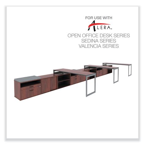 Alera Alera Open Office Desk Series Low File Cabinet Credenza 2