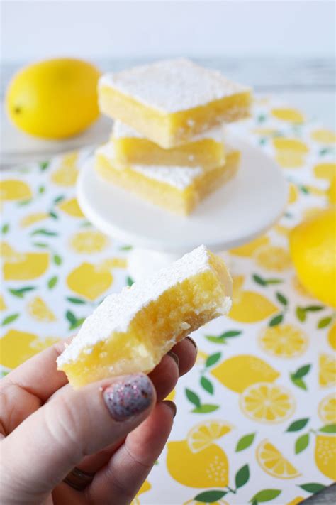 Easy Lemon Bar Recipe Lemon Square Recipe In Under 30 Minutes