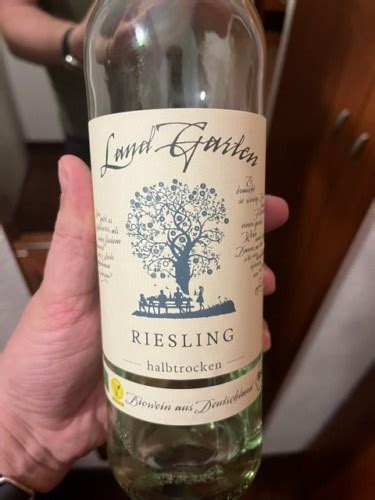 Land Garten Riesling Halbtrocken Vivino Us