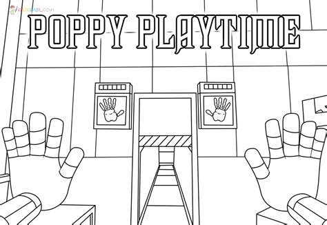 30 Poppy Playtime Coloring Sheet Stefphanariya