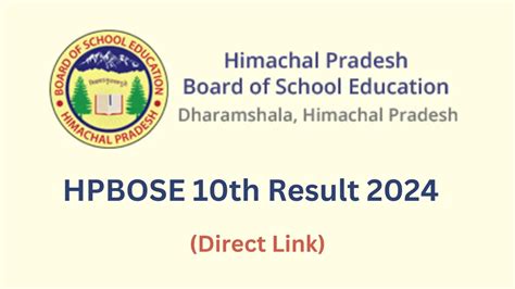 Hpbose Th Result Direct Link Out Hpbose Org Hp Board Th