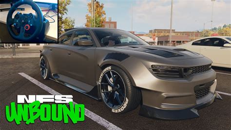 NFS UnboundDodge Charger SRT Hellcat Logitech G29 Gameplay YouTube