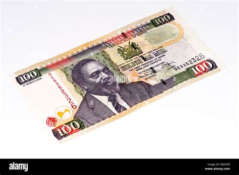 100 Kenyan Shillings Bank Note Of Kenya Kenyan Shilling Is The