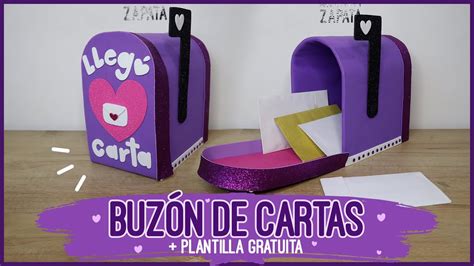 Cómo Hacer Un Buzón De Cartas Diy Tutorial ♥ Soy Maria Zapata Youtube