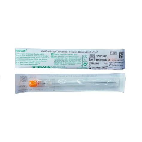 Jual B Braun Spinocan Needle Jarum Spinocan Spinal Needle Spinocan 98