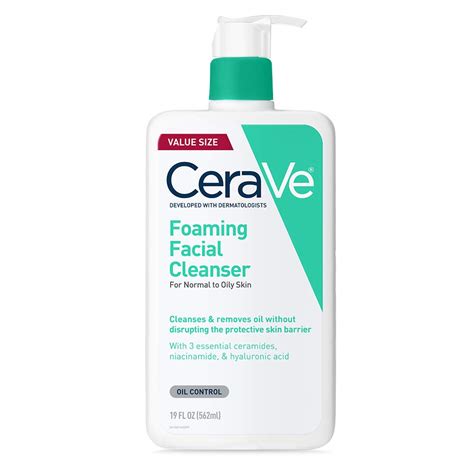 Amazon Cerave Limpiador Facial Espumoso Lavado Facial Diario