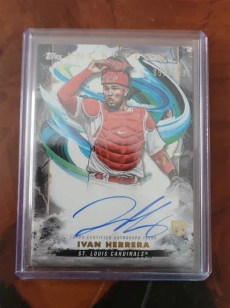 Autografo Ivan Herrera 2023 Topps Inception Rookie299 St Louis