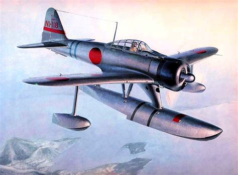 Nakajima A6m2 N Rufe By Shigeo Koike 戦闘機 零式艦上戦闘機 軍用機