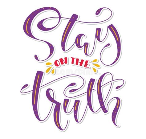 Truth Calligraphy Stock Illustrations 542 Truth Calligraphy Stock