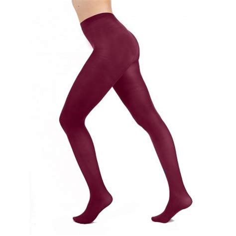 Pamela Mann 50 Denier Classic Opaque Thick Tights In Damson