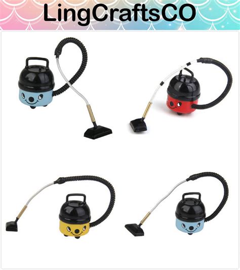 Dollhouse Vacuum Cleaner Miniature Cute Vacuum Cleaner Kids Toy