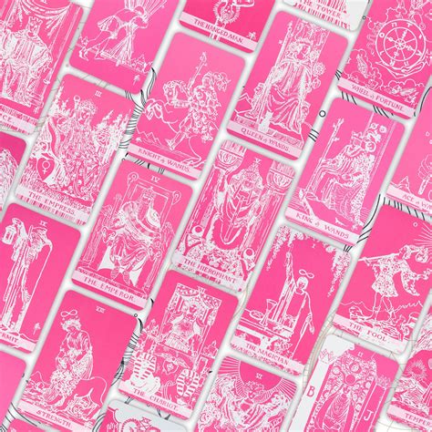 Tarot Deck Pink With Guidebook Welcome To The Mysterious And Wonderful