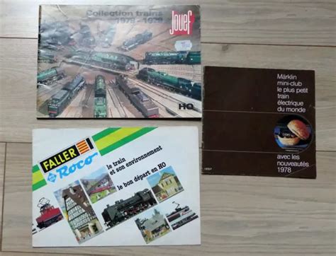 Catalogues De Trains Jouef Markl N Faller Roco Ann Es Eur