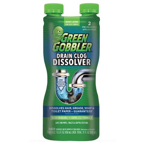 Green Gobbler 31 Drain And Toilet Clog Dissolver 57 OFF