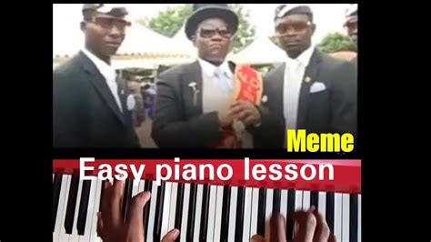 Coffin Dance Piano Tutorial 🎹 Youtube