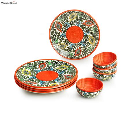 Buy Ceramic Dinner Plates And Bowls Online in India at Best Price ...