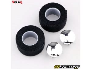 Rubans de cintre de vélo Vélox Tressorex 85 noirs Accessoires vélo