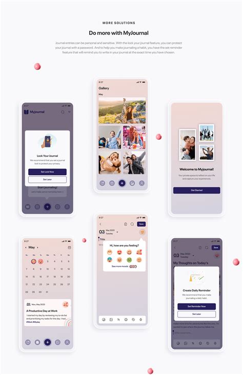 Journaling App Design Behance